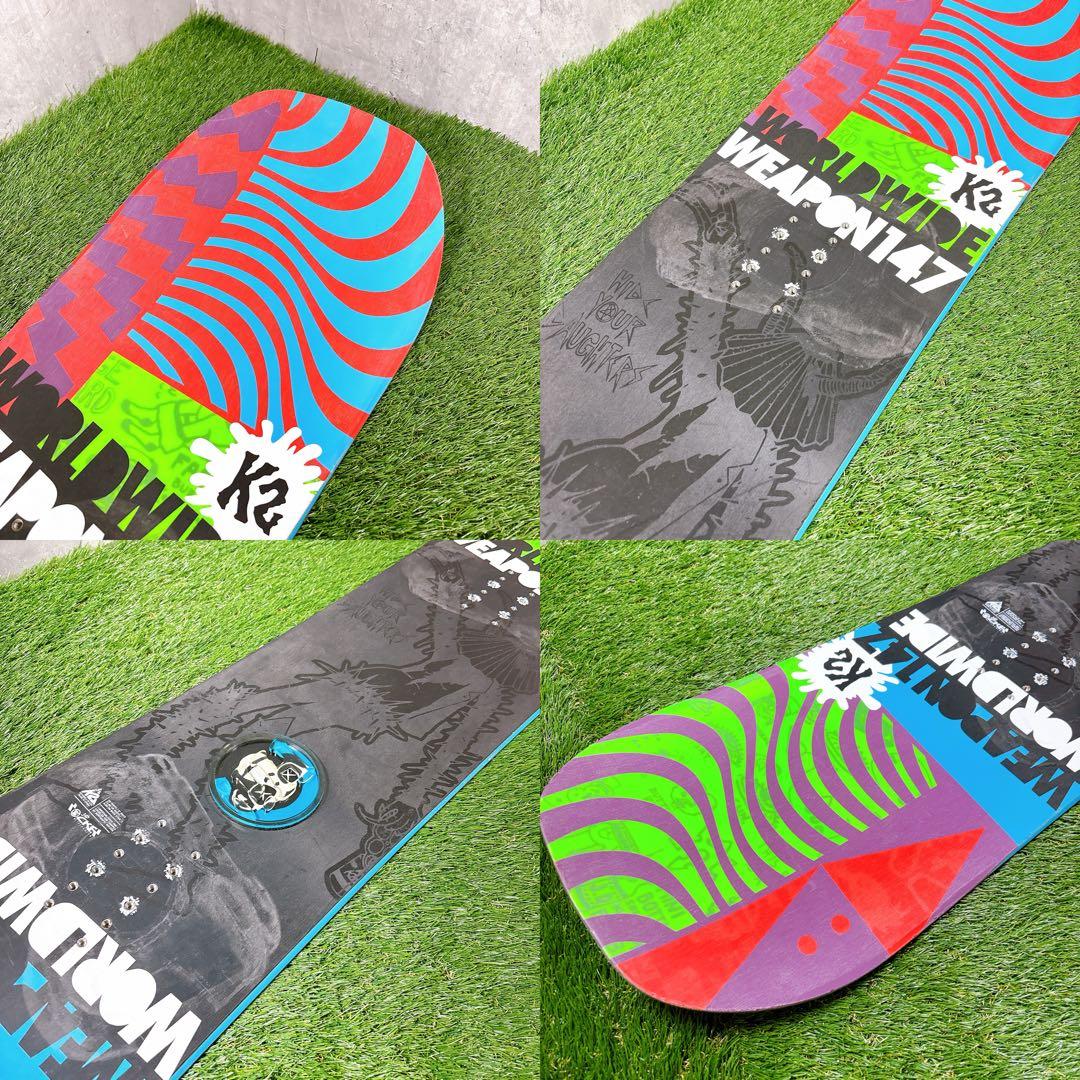 K2 WWW 147cm FLUX EM S グラトリ 初心者 オールラウンド