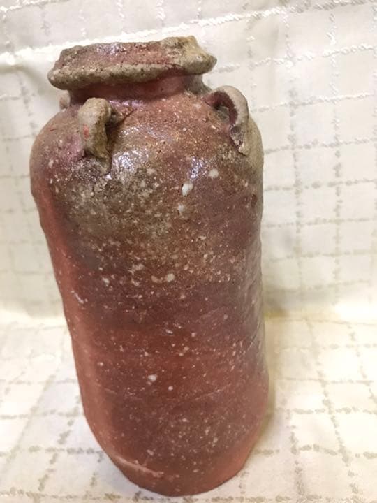 杉本貞光　作　信楽　花入