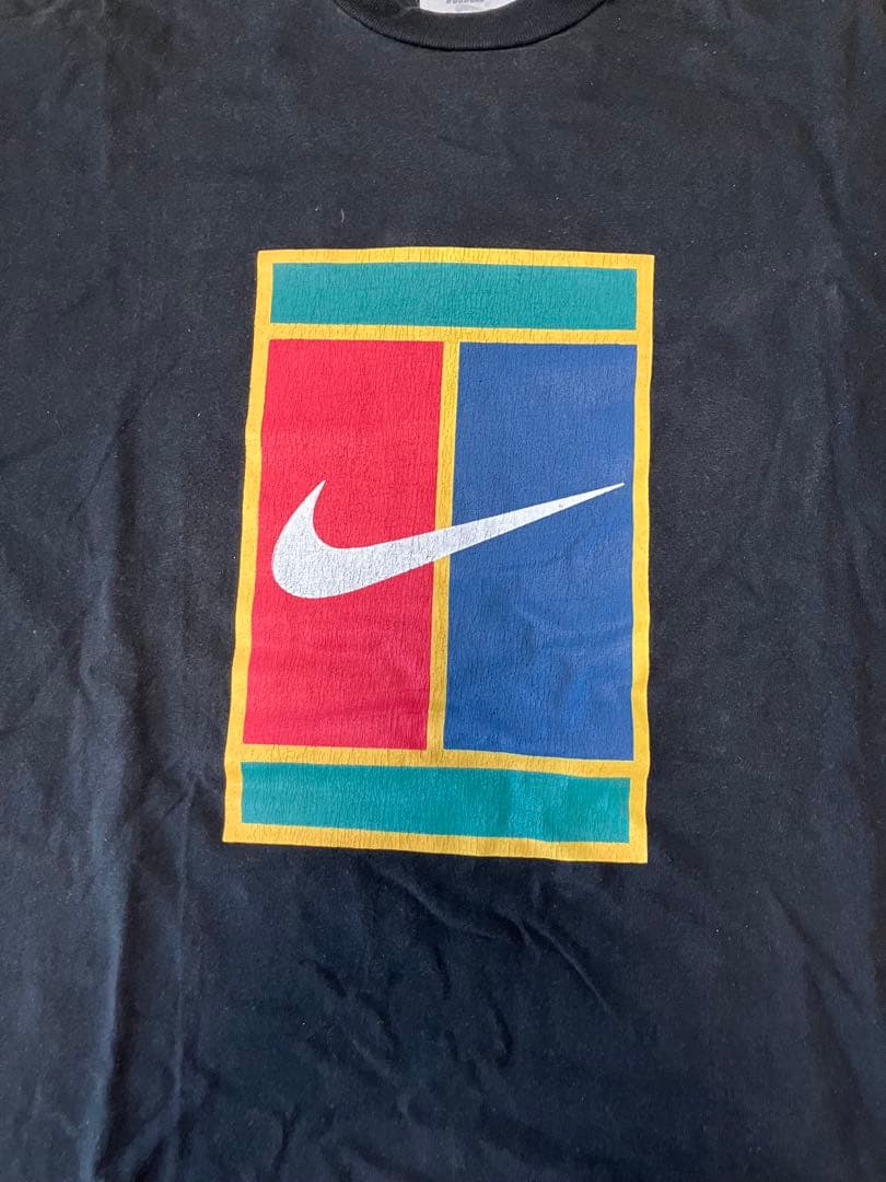 ビンテージ90’NIKEテニスTシャツ サイズL
