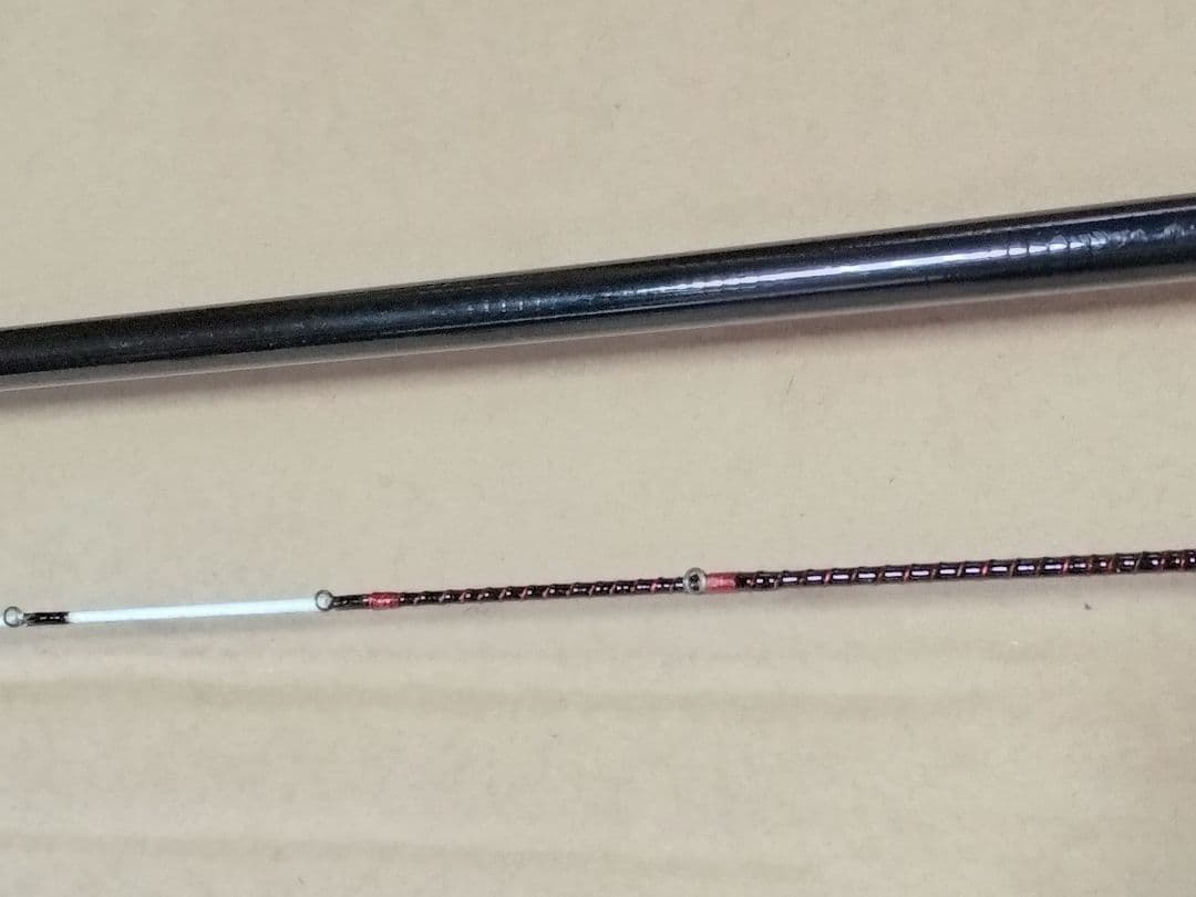 チヌ竿　筏竿　 手作り　布袋竹 ①