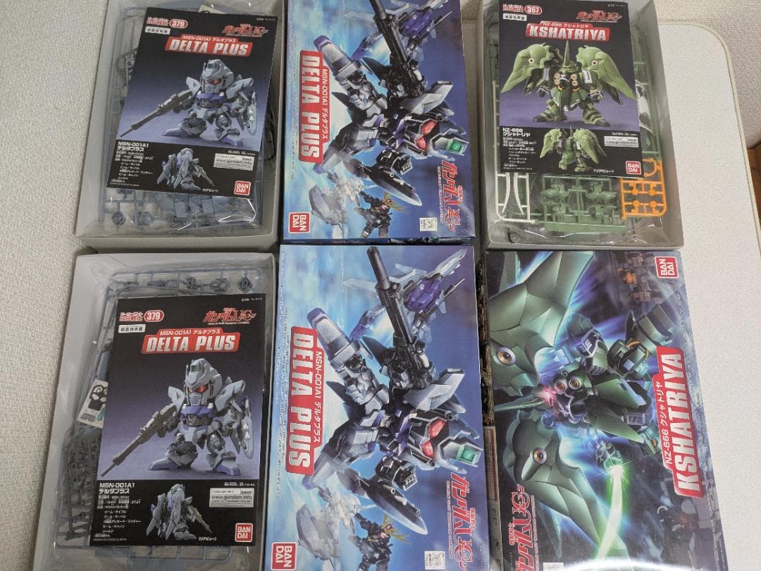 【未使用/未組立】BB戦士 ガンプラまとめ UC ユニコーンガンダム