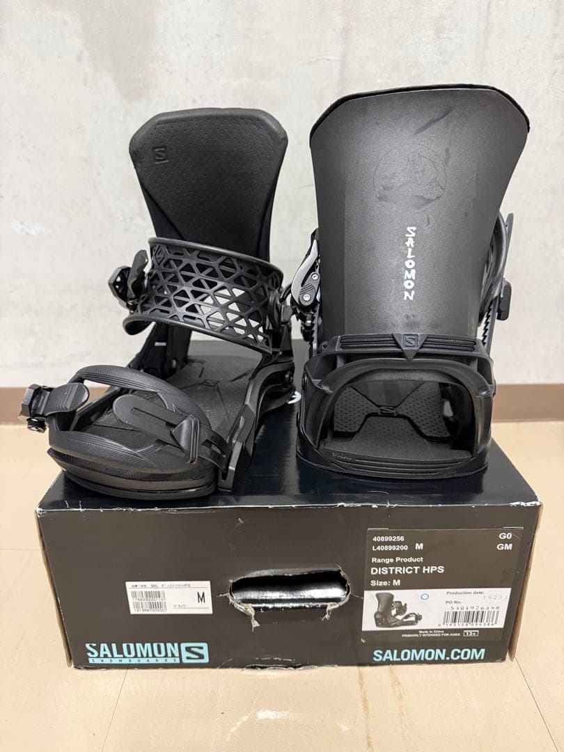 salomon DISTRICT HPS サイズM 19-20 おまけ付
