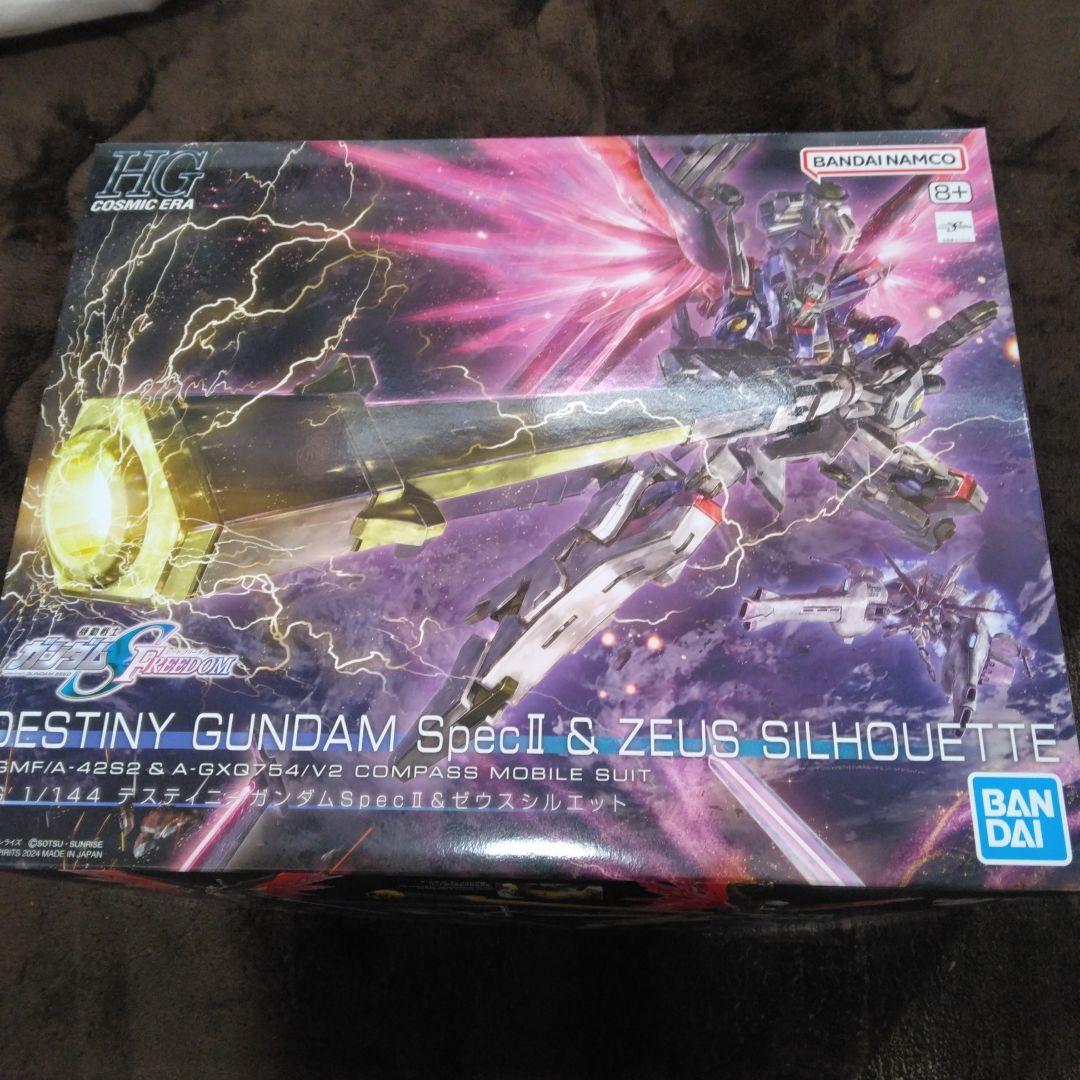 HGデスティニーspec2&ゼウスシルエット
