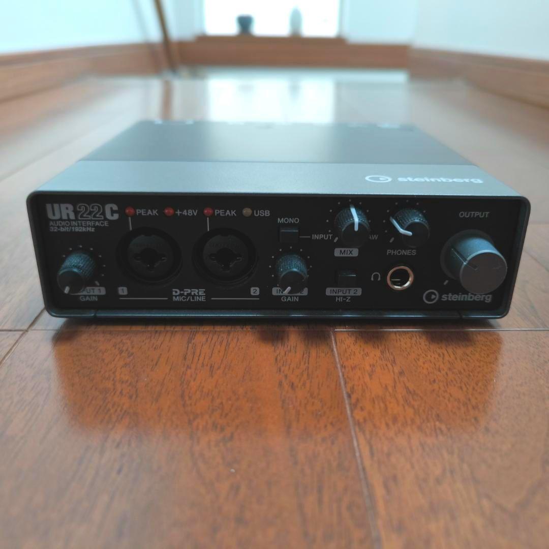 steinberg UR22C オーディオインターフェース 本体