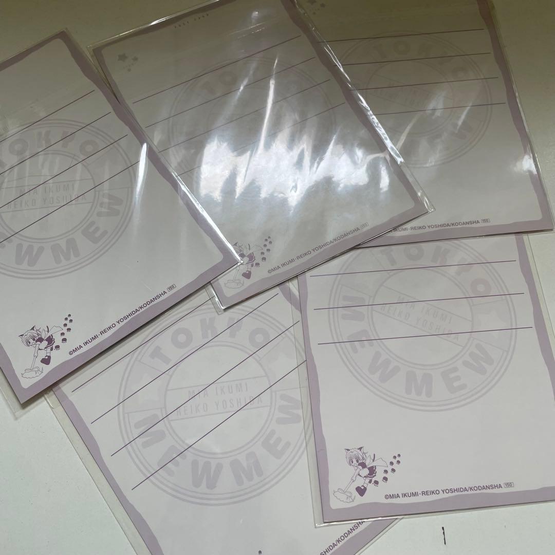 東京ミュウミュウ コラボ コースター ポストカード 下敷き くじ 缶バッジ