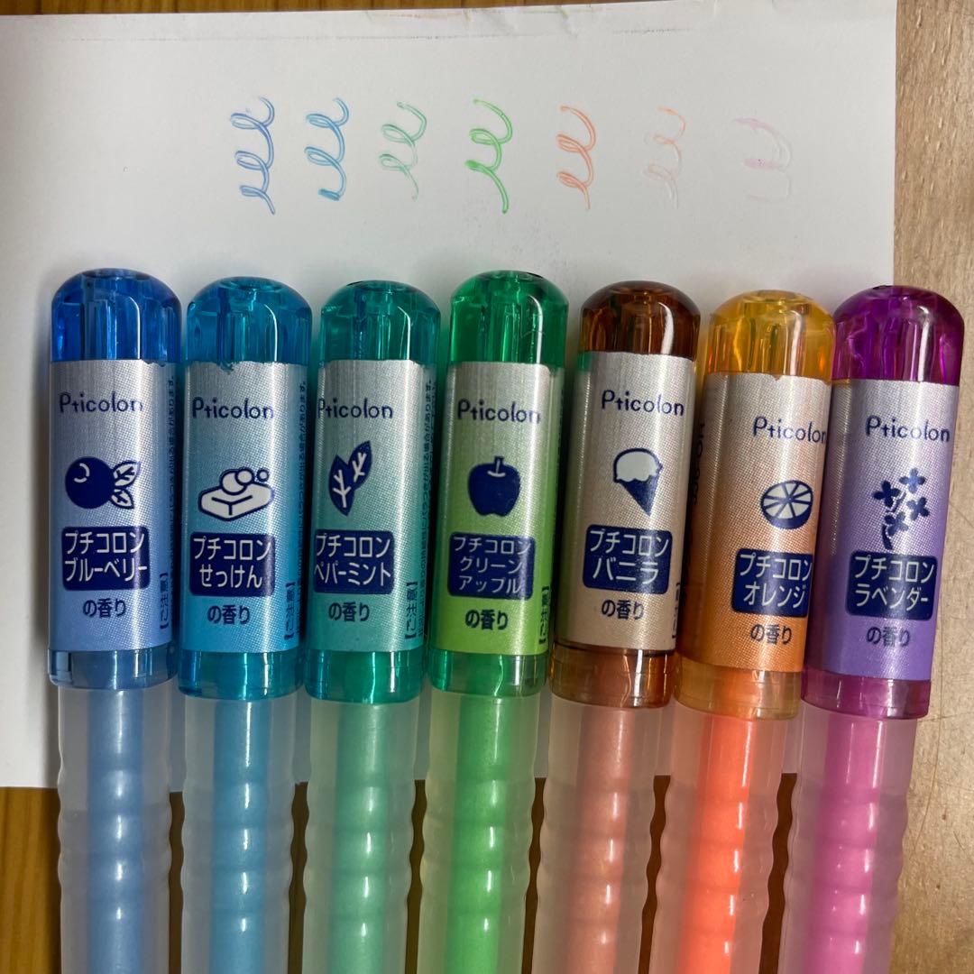 プチコロン　ジェルインクボールペン8本セット