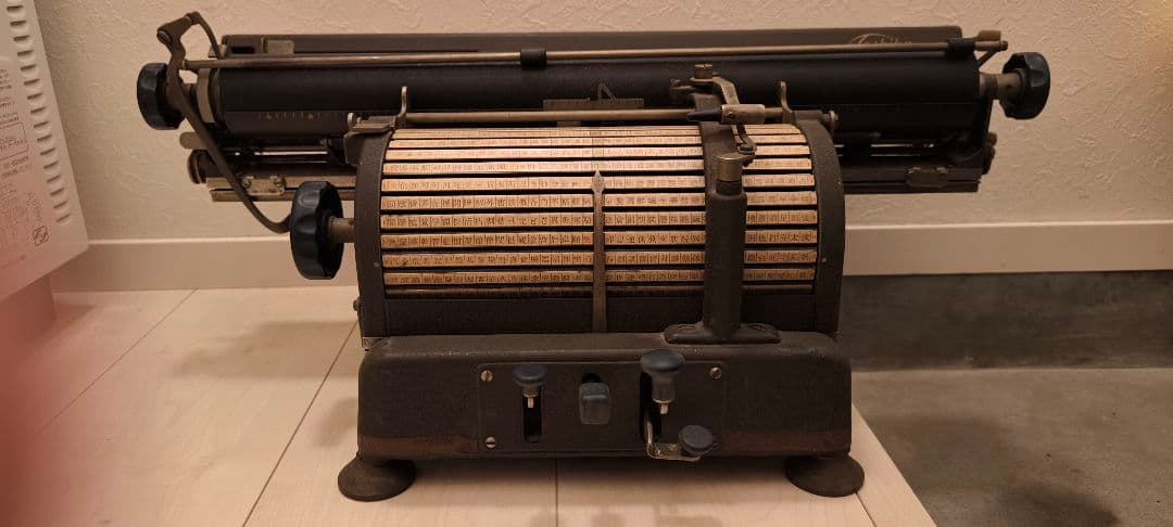 昭和レトロ 東芝 和文タイプライター 1400FL　動作未確認
