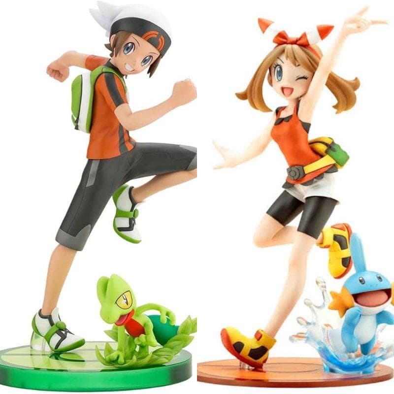 ポケモン　ポケットモンスター　ハルカ　ミズゴロウ　ユウキ キモリ フィギュア