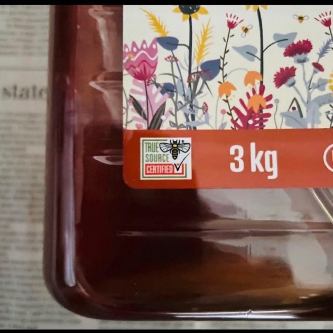 ラスト！ コストコで購入☆ 特大ボトル カナダ産 ピュア蜂蜜 3kg