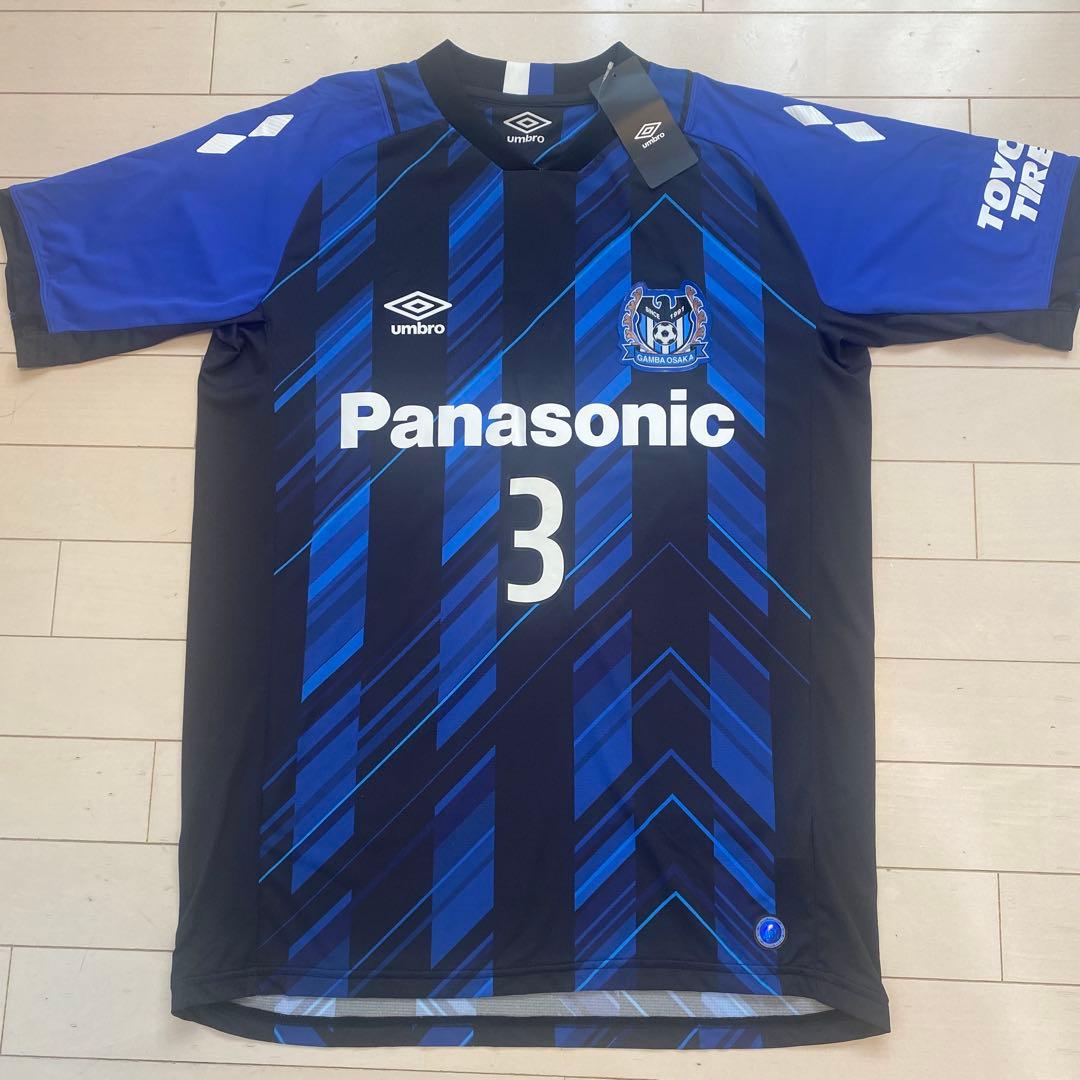 ガンバ ユニフォーム サッカーシャツ サイズ O-XO 新品 未使用 上下セット