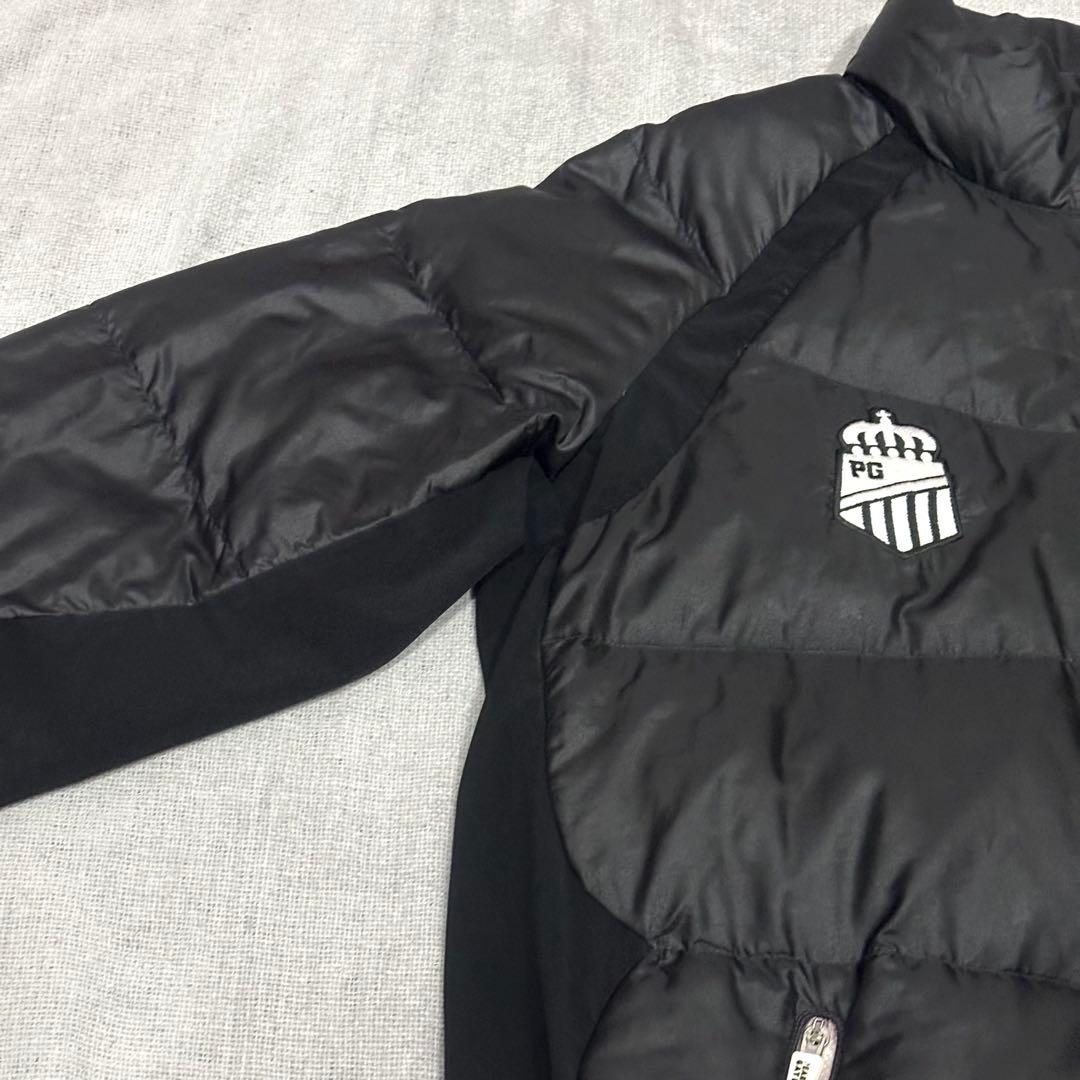 PEARLY GATES パーリーゲイツ ダウンジャケット 星地模様 ワッペン