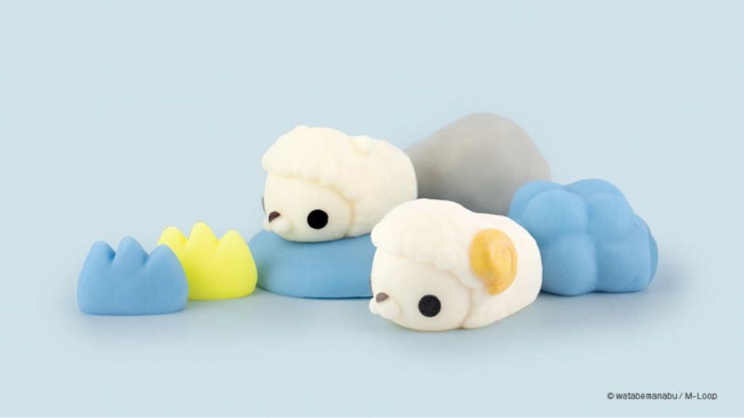 もにまるず　つのひつじ