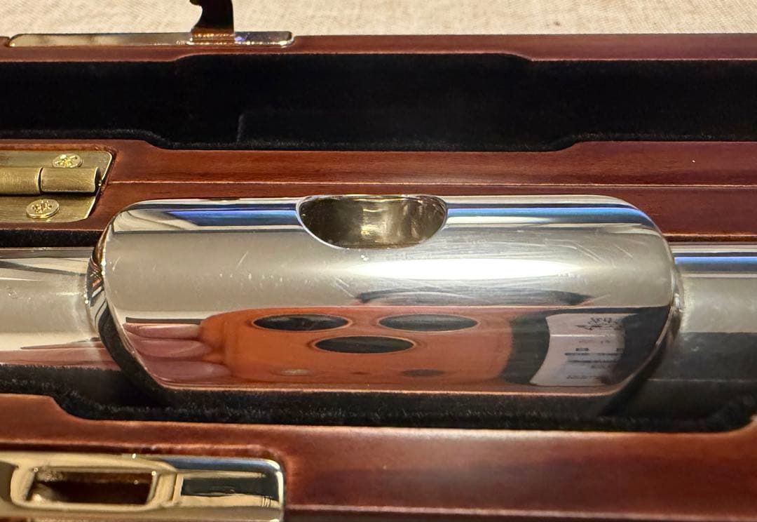 値下げなし　パール　頭部管　PHN-1 0.45 美品　スワロフスキー　ケース