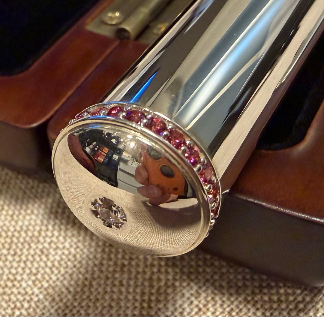 値下げなし　パール　頭部管　PHN-1 0.45 美品　スワロフスキー　ケース