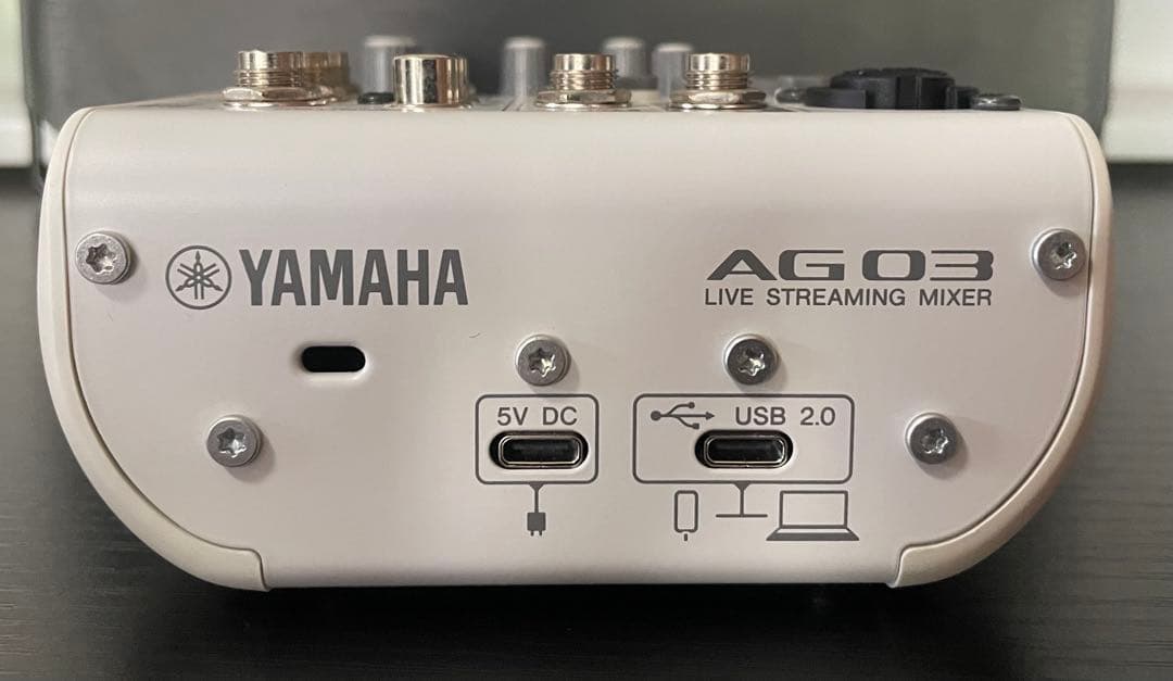 【美品】YAMAHA AG03 MK2ライブストリーミングミキサー【KPHS様】