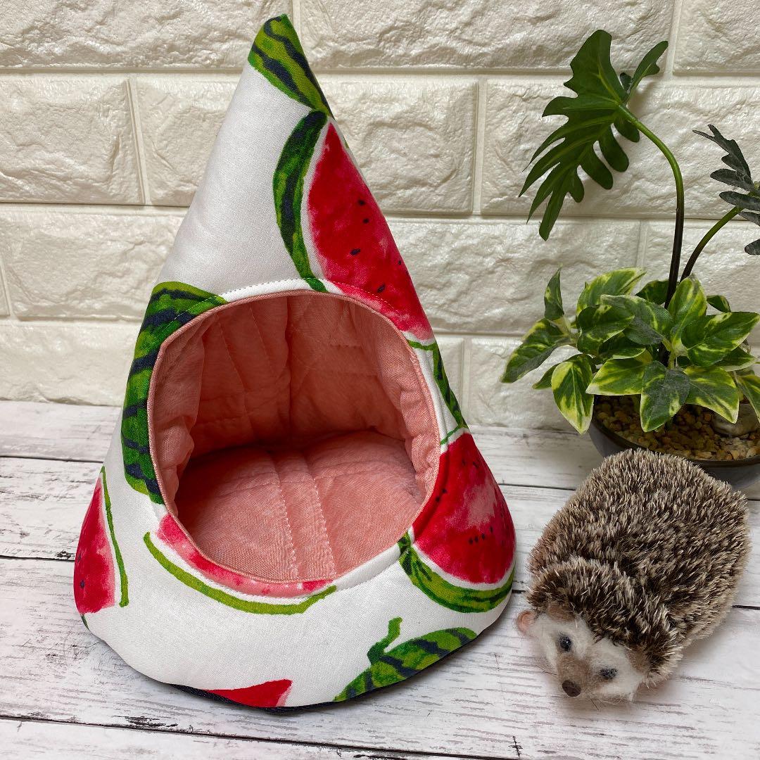 ハリネズミ寝袋　とんがりスイカＬ