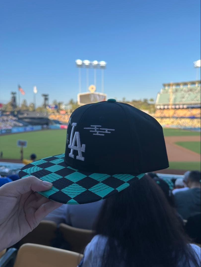 【鬼滅の刃コラボ】Los Angeles Dodgers球場配布キャップ 未使用