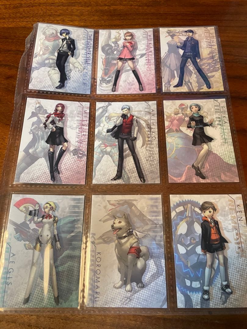 ペルソナ3 P3 トレカ 影 時間 フロンティアワークス 76枚　入手困難