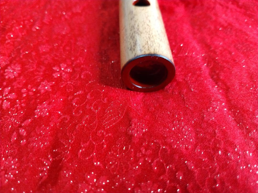 23 えみしの笛　蝦夷の笛　山岳笛　和笛　正ドレミ調六穴三本調子　根岸篠笛工房