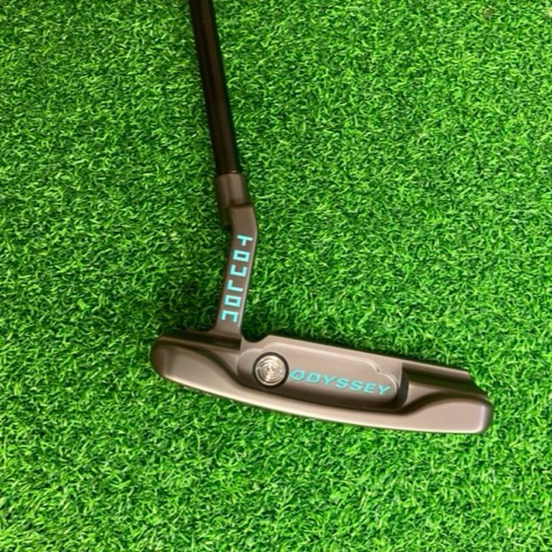 パター　オデッセイ トゥーロンガレージ　ティファニー　ブラックシャフト　プロト