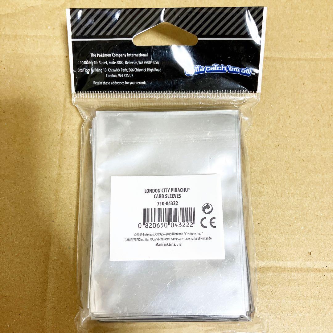 ⭐︎新品　ポケモンセンター　ポケカ　ポケモン　カード　スリーブ　イギリス　限定