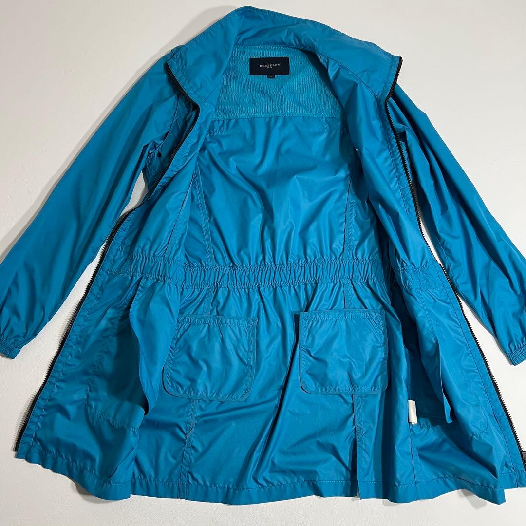良品　BURBERRY GOLF バーバリー　ハーフコート　ジレ　撥水　2way