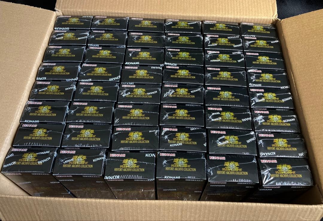 遊戯王　ヒストリーアーカイブコレクション　48BOXセット　未開封シュリンク付き