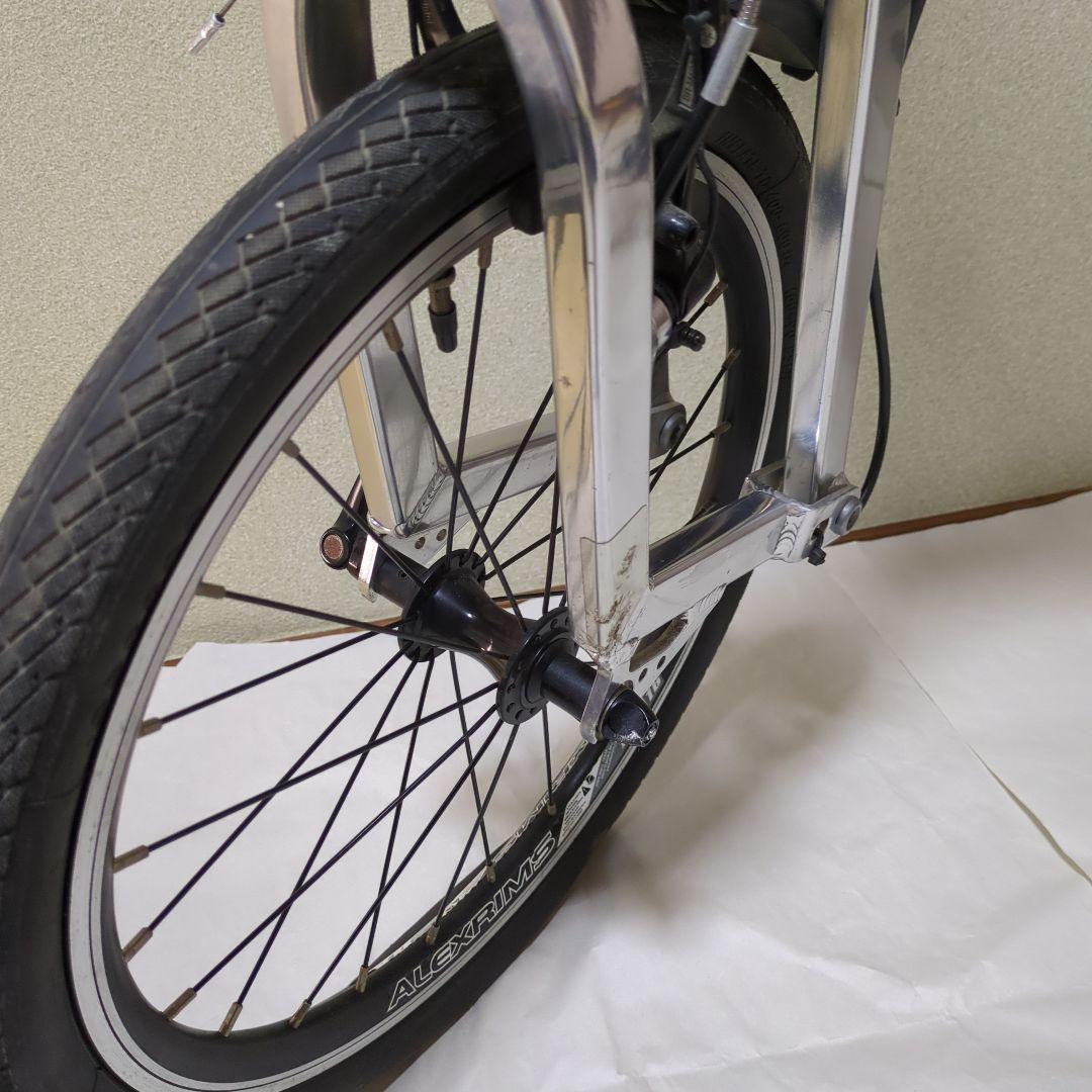 【ジャンク品】R&M 「ライズアンドミューラー」 BD-1 折り畳み自転車