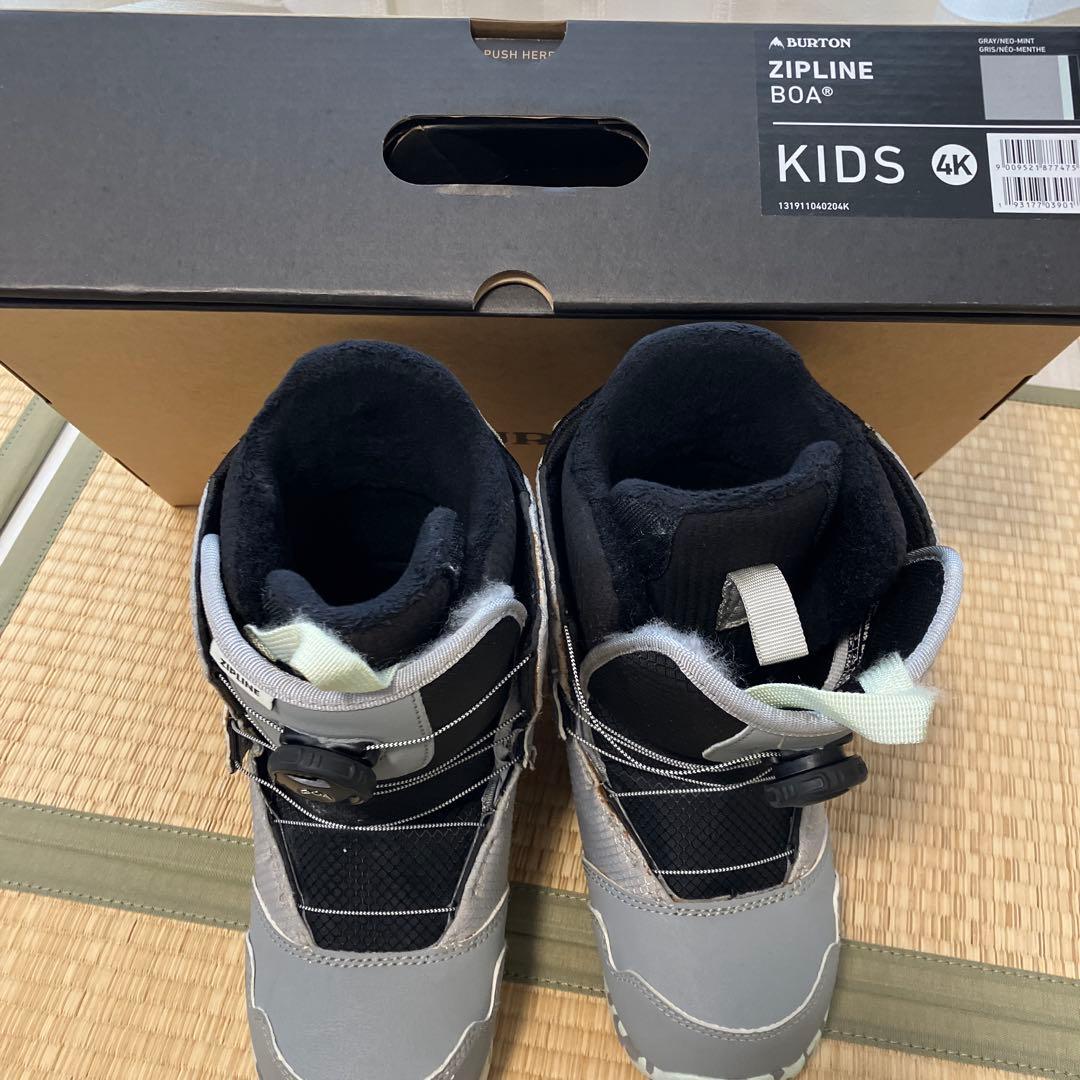 バートン ZIPLINE BOA 子供用スノーボードブーツ22cm