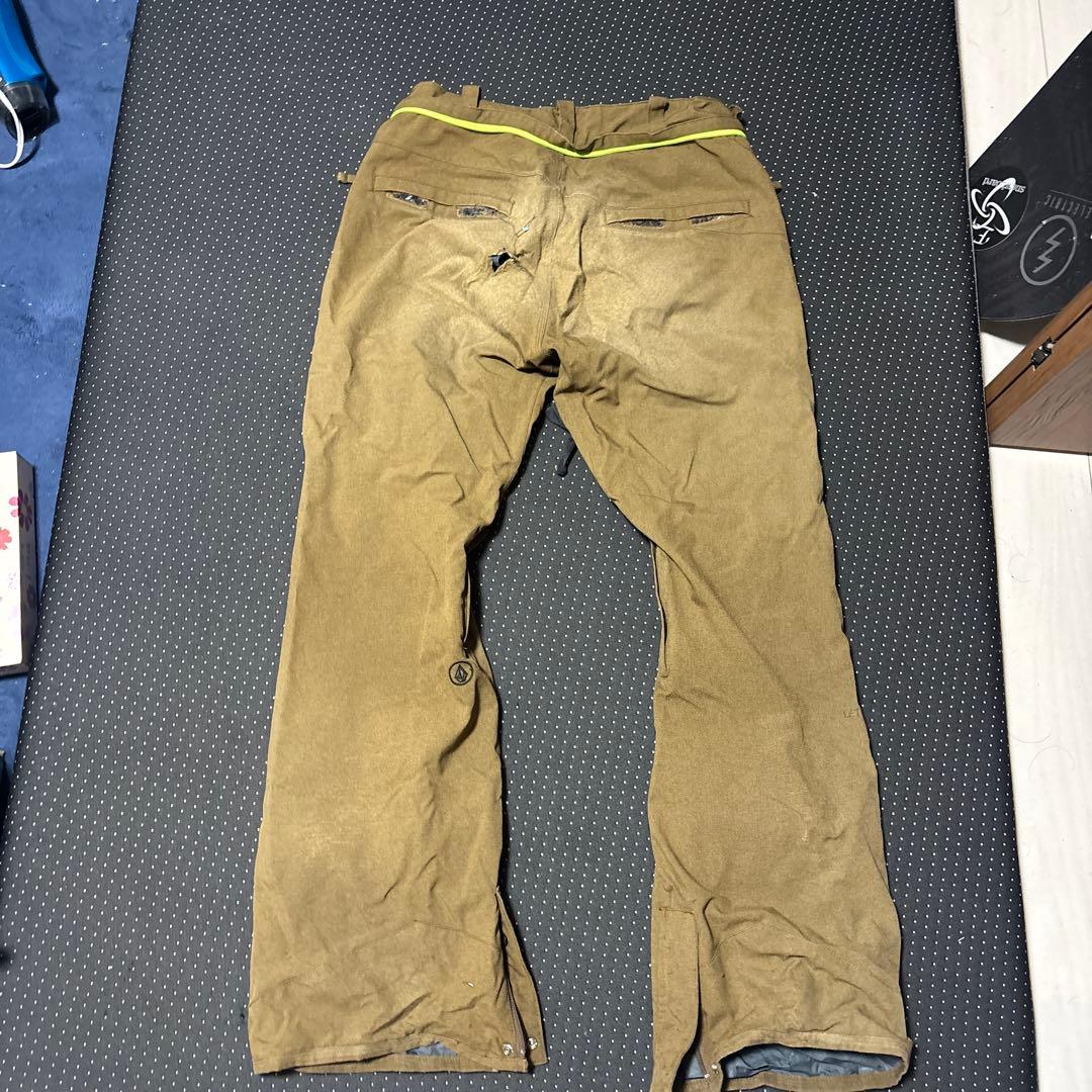 Volcom スキーウェア オレンジ/青/黒