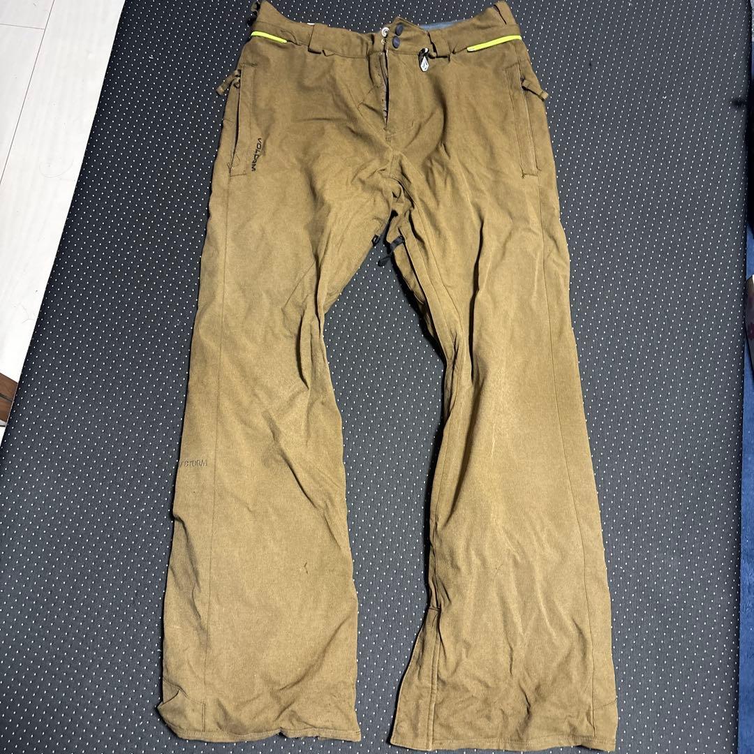 Volcom スキーウェア オレンジ/青/黒