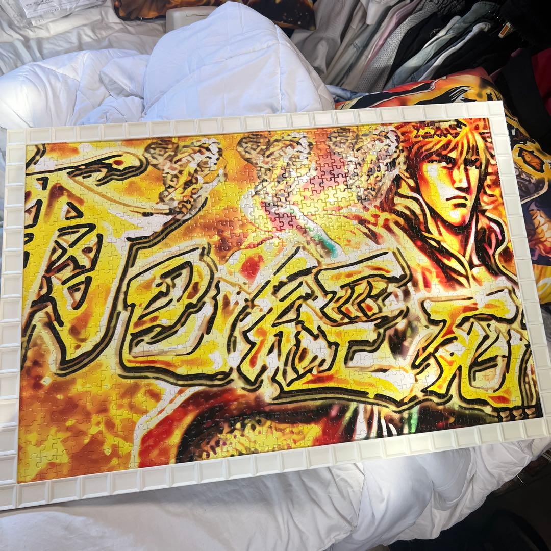 蒼天の拳ケンシロウイラストパズル フレーム付き完成品