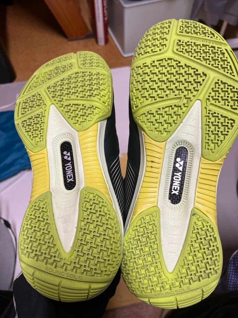 YONEX パワークッション88ダイヤル 26.0 買って7回ほどの練習