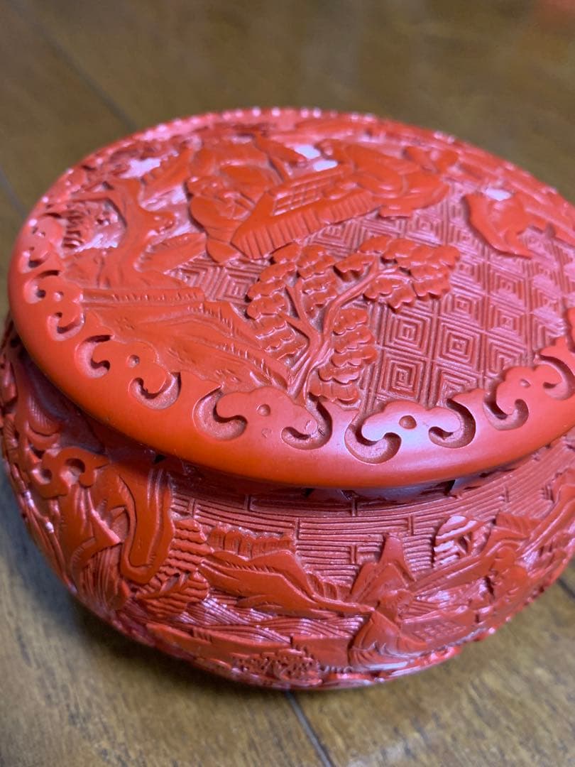 新品未使用 碁石 囲碁 堆朱 瑪瑙 メノウ 中国