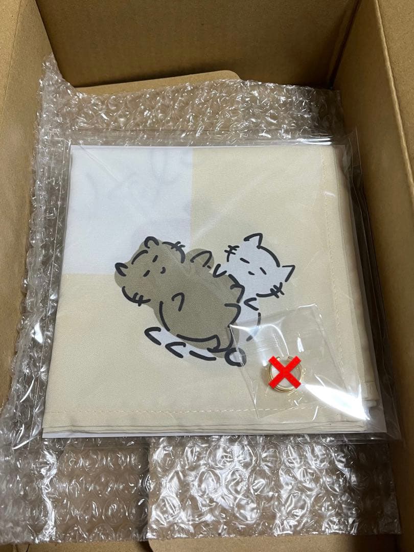 川島如恵留　イヤーカフ　スカーフ　誕生日グッズ