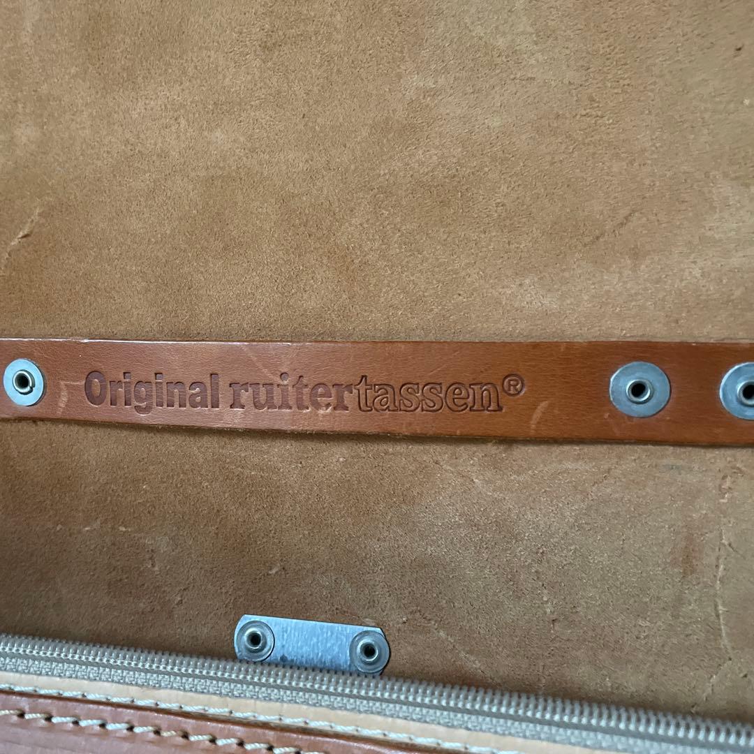 Ruiter Tassenルイタータッセン フラップ式 ヌメ革 牛革 3WAY