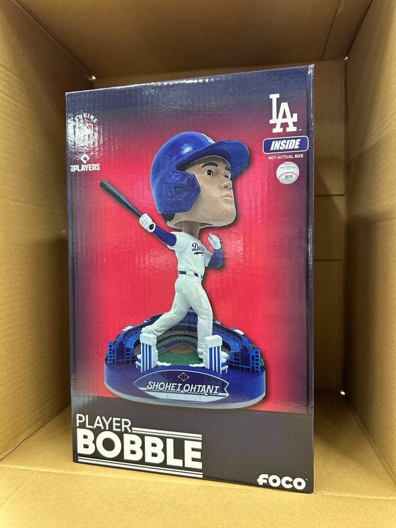 大谷翔平 ボブルヘッド MBL公式限定 シリアルNO.入り ドジャース球場