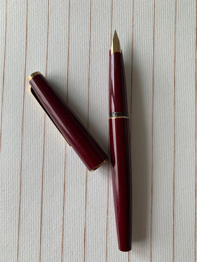 中古 モンブラン ボルドー 14Kペン先 万年筆