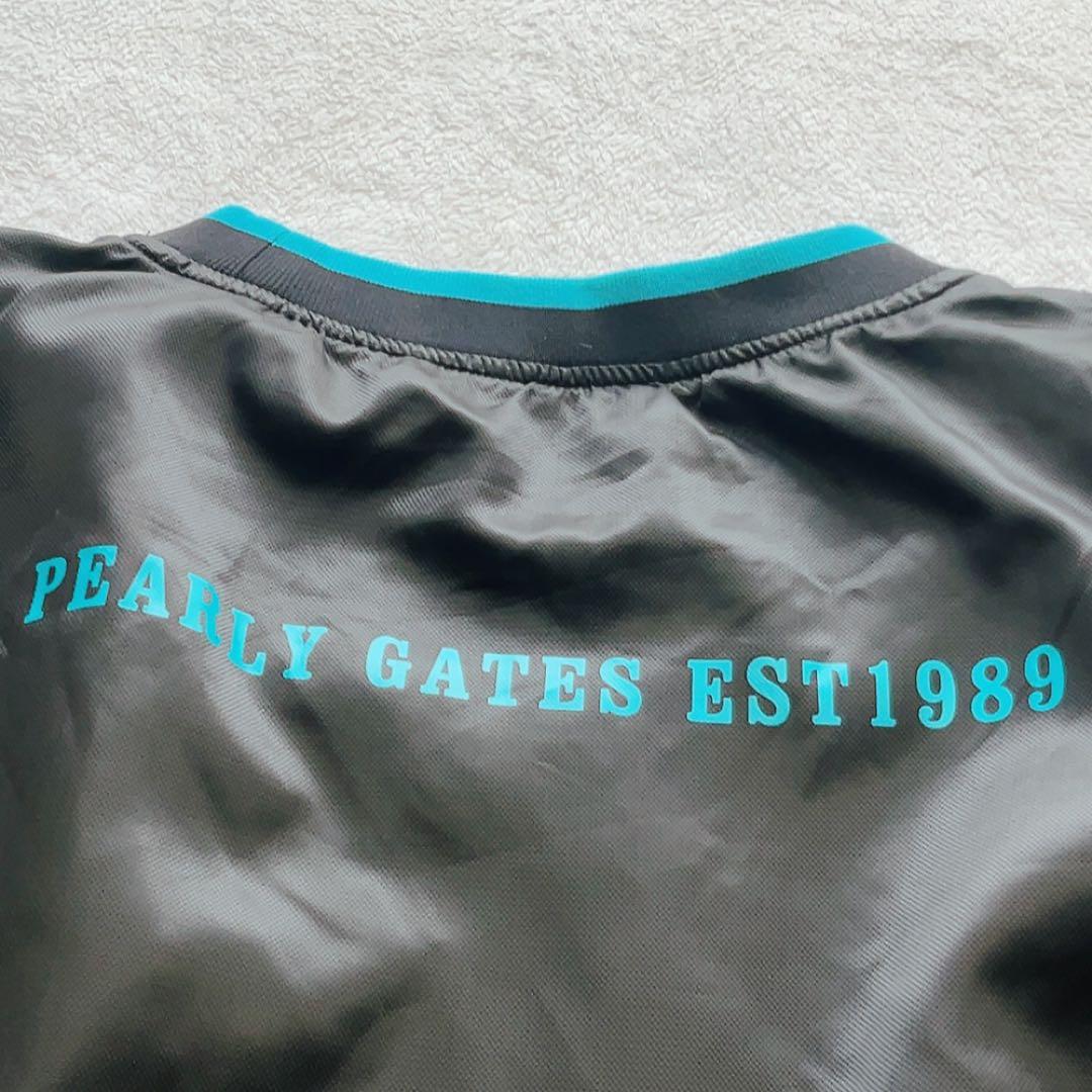 パーリーゲイツ 蓄熱裏地　スニード　ジャケット　黒　ブラック　ブルー