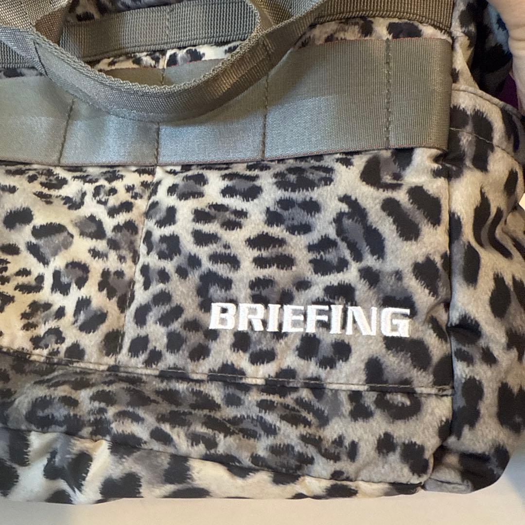 BRIEFING ヒョウ柄　カートバッグ