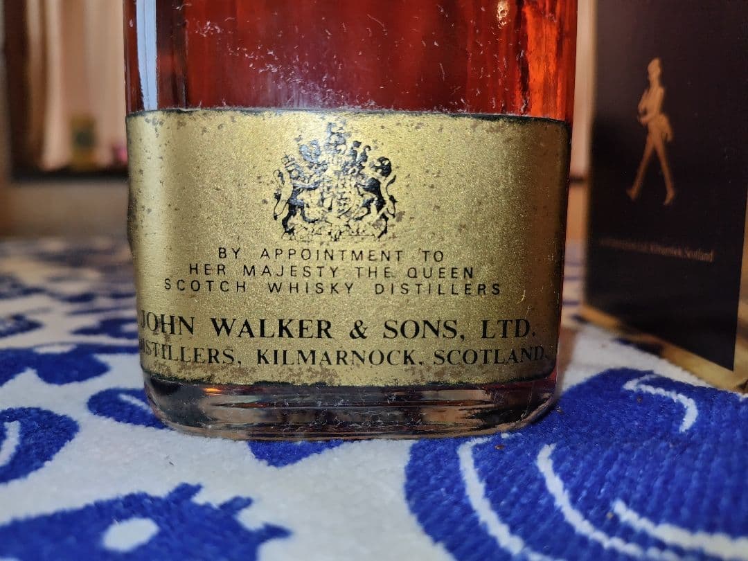 ジョニーウォーカー ブラックラベル １Ｌボトル