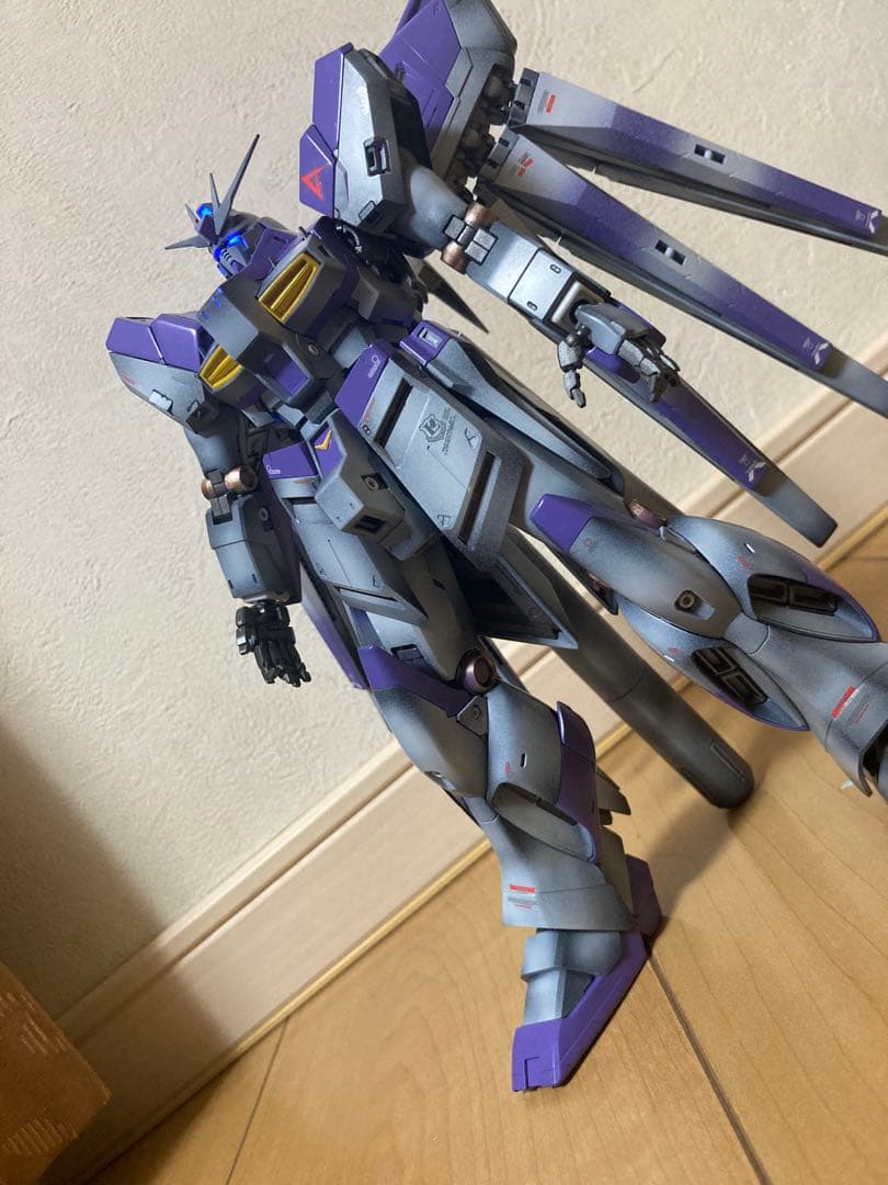 mg ver.ka hi-νガンダム　塗装品　ジャンク品