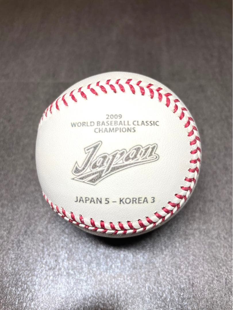 イチロー　直筆サインボール　2009年WBC優勝記念試合球