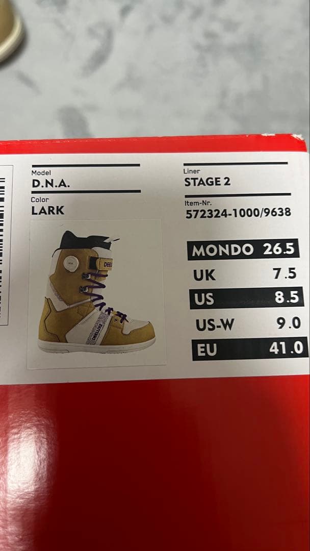 DEELUXE スノボブーツ D.N.A. 26.5cm 23-24モデル