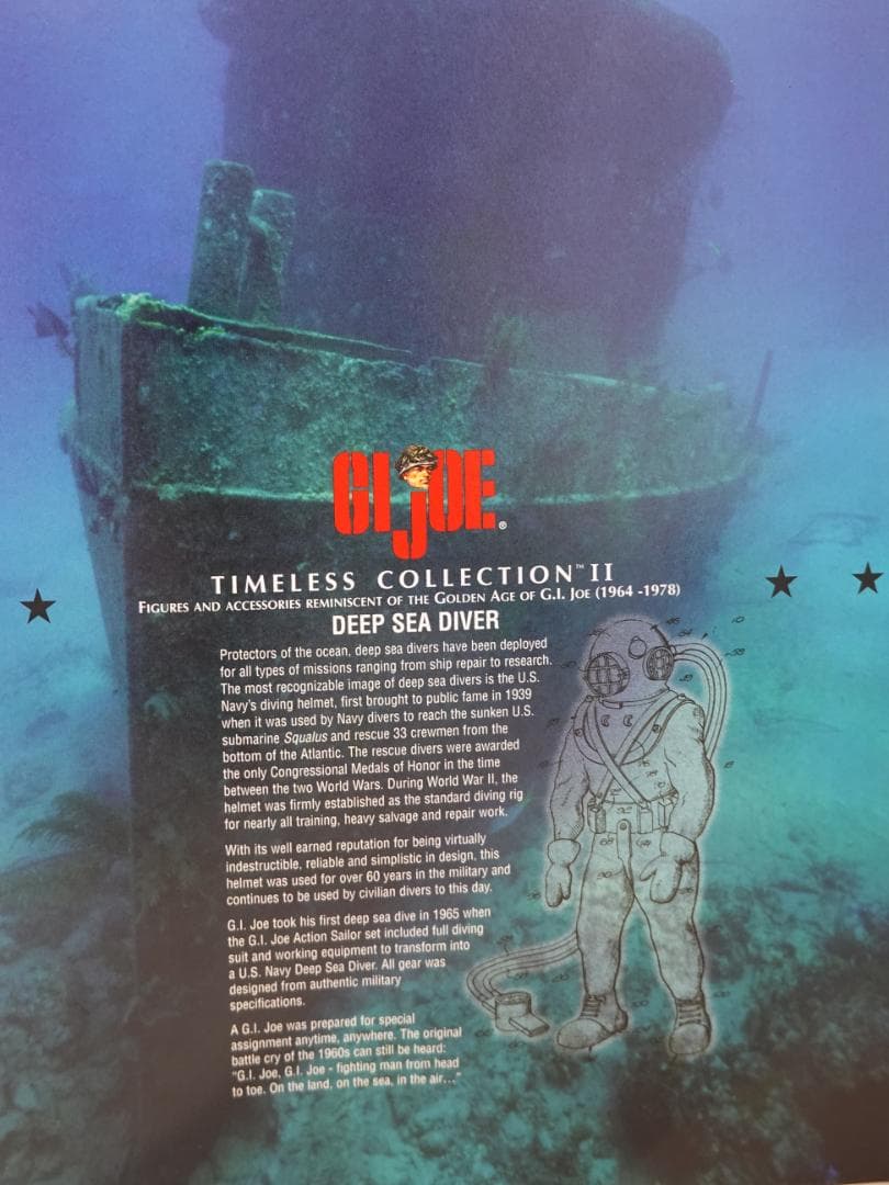 再値下げしました【新品未開封】G.I.ジョー ディープシーダイバー ハズブロ製