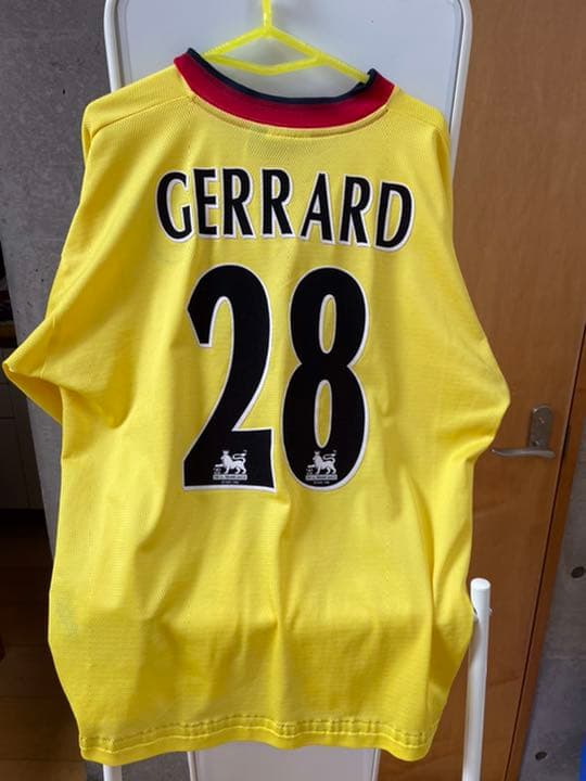 1998-1999 リバプール　ジェラード　リーボック　サードユニフォーム