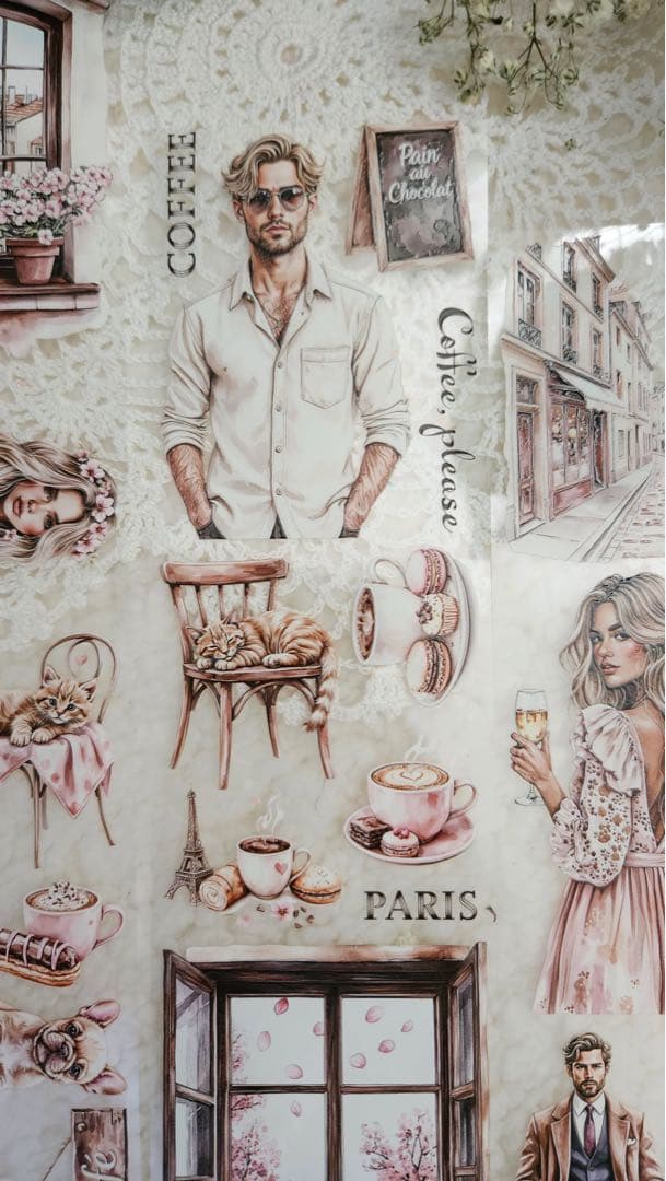 Lana's Scrap Shop 海外マスキングテープ　マステ 【2472】