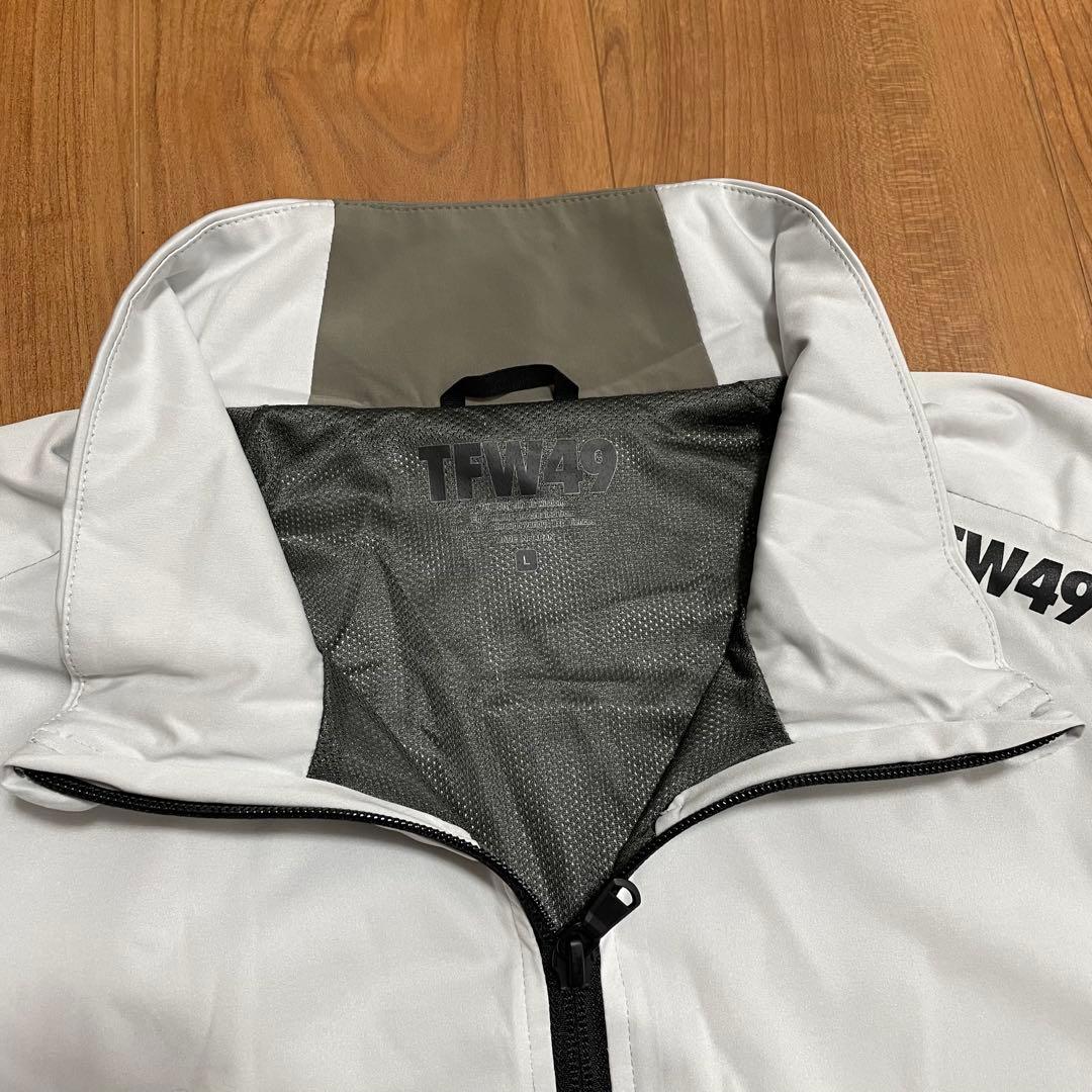 定価4.6万　TFW49 フルジップブルゾン　ホワイト　L ゴルフ
