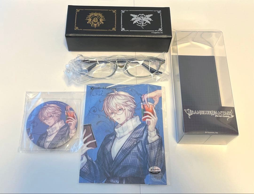 新品未使用　執事眼鏡　グラブル　ルシファー