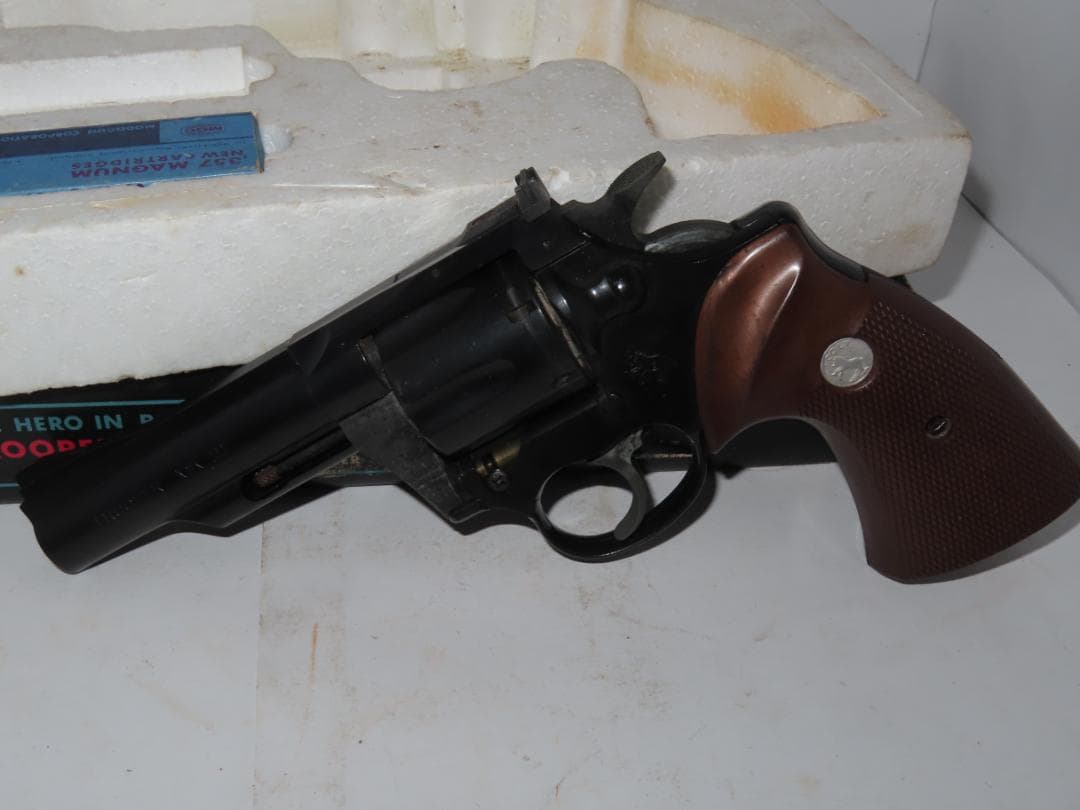 モデルガン MGC　トルーパー　MK-3 357マグナム　カートリッジ付き